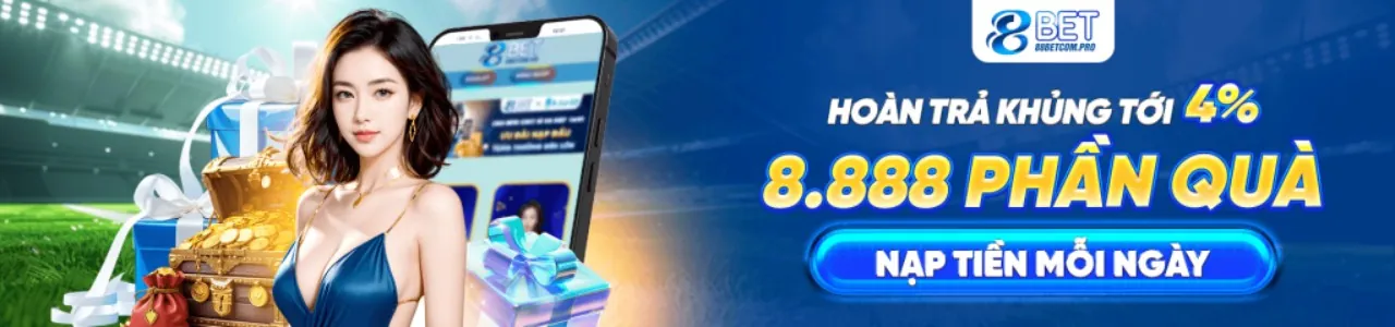 Tặng 20% giá trị mỗi lần nạp cho cược thủ thể thao 99go hàng ngày